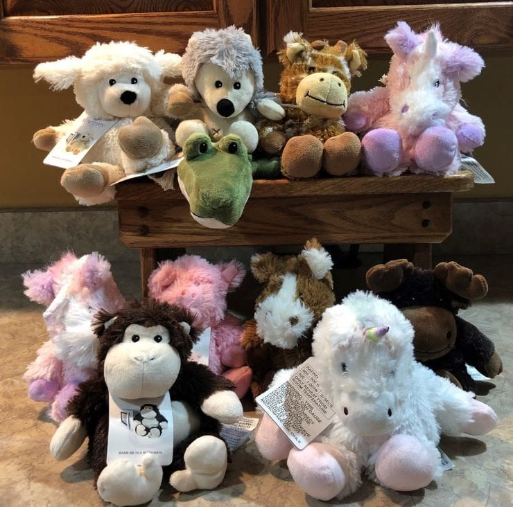 Warmies Jr Heat Chill Animals