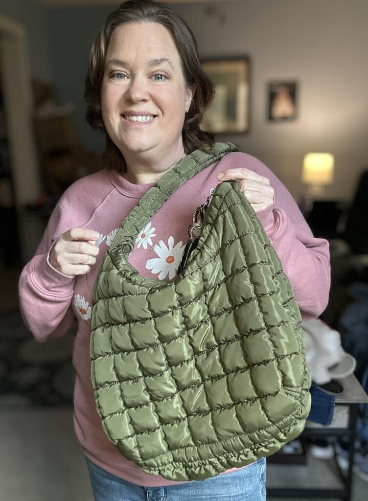 ashton boho puffer bag amber jane