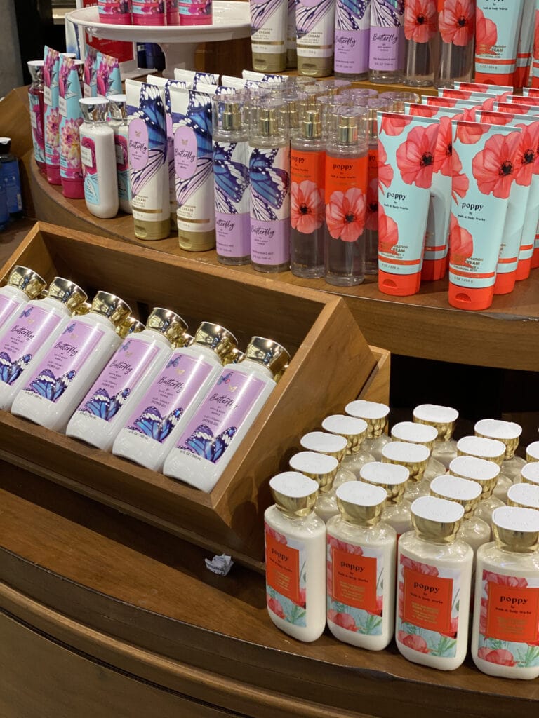 bath & body works body lotions