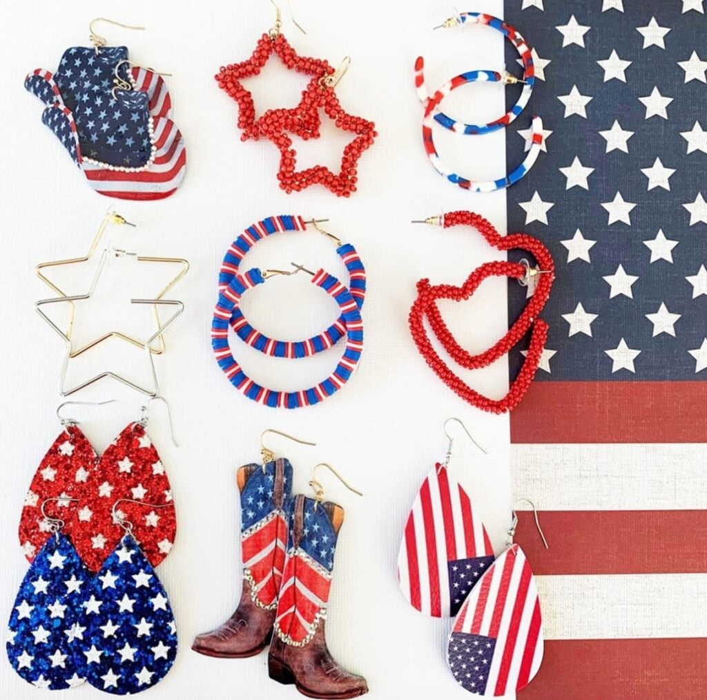 Land of the FREE Earrings
