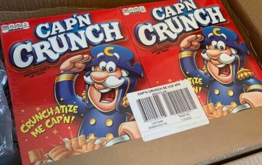 Cap'N Crunch Cereal