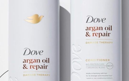 dove argan oil shampoo