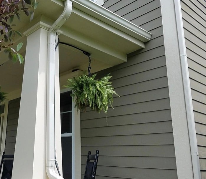 automatic watering system for hanging plants