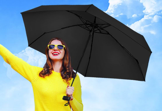 LEAGERA Compact Travel Umbrella