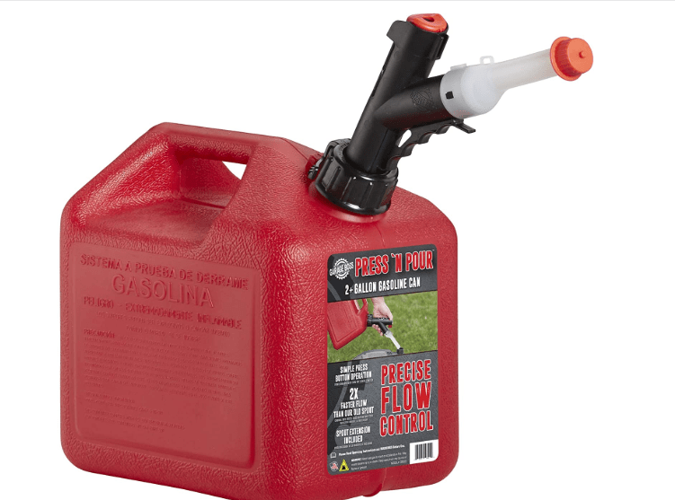 new driver gift basket ideas spare gas can