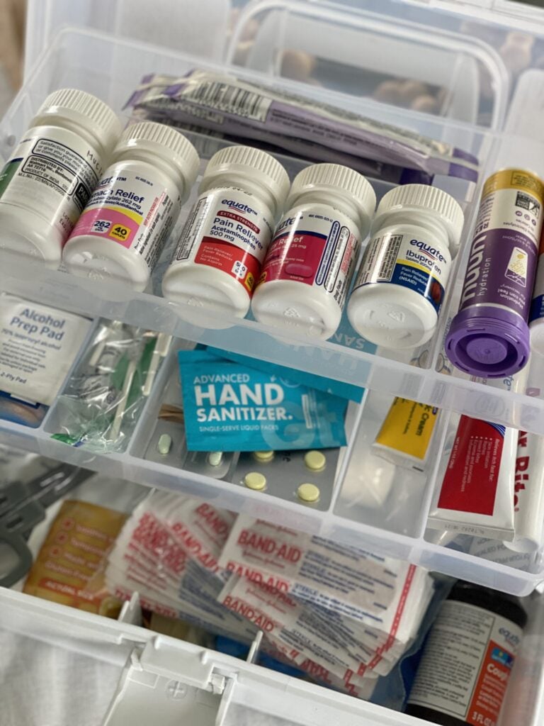 college dorm medicine list - everything your student needs in their first aid kit