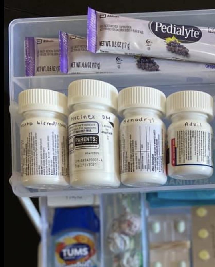 Medications for first aid kit 