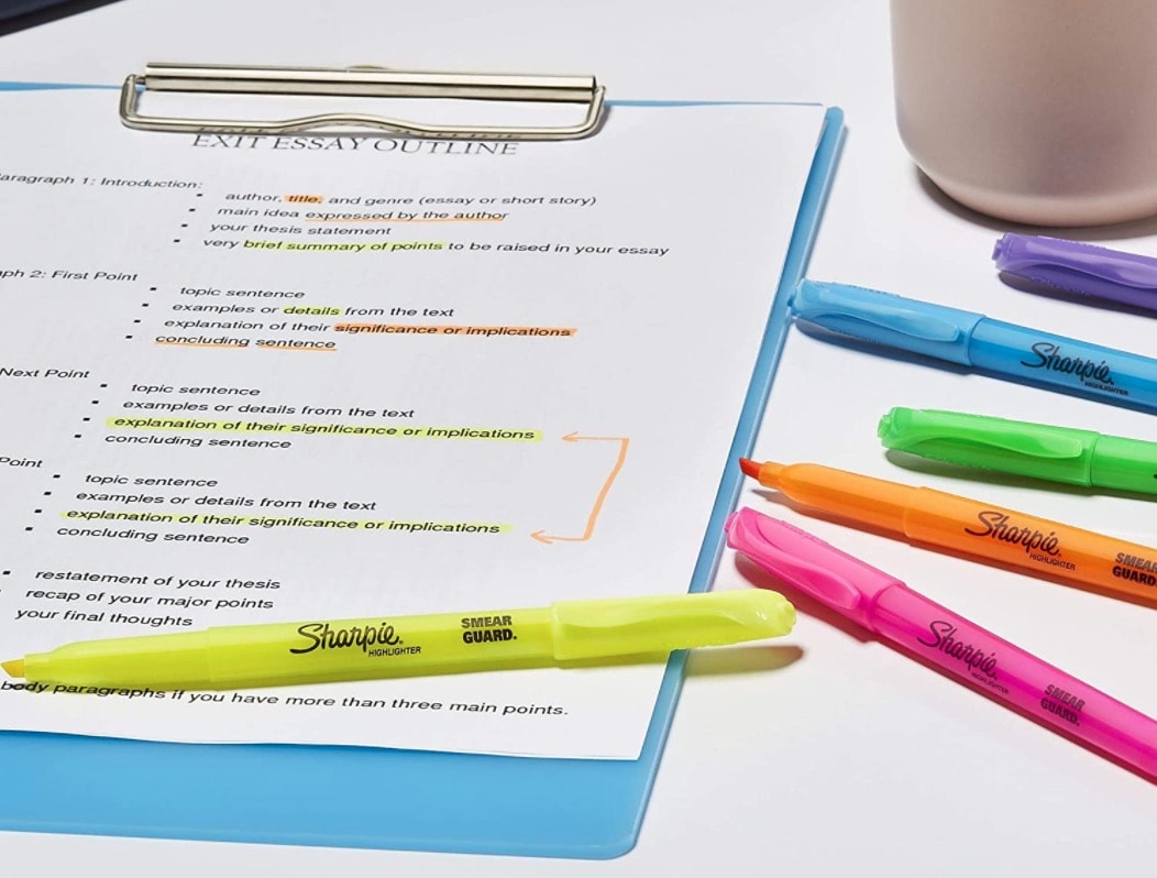sharpie highlighters 