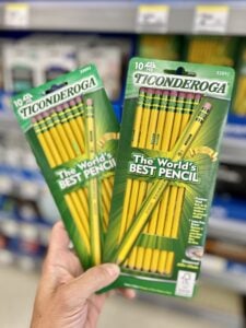 ticonderoga pencils