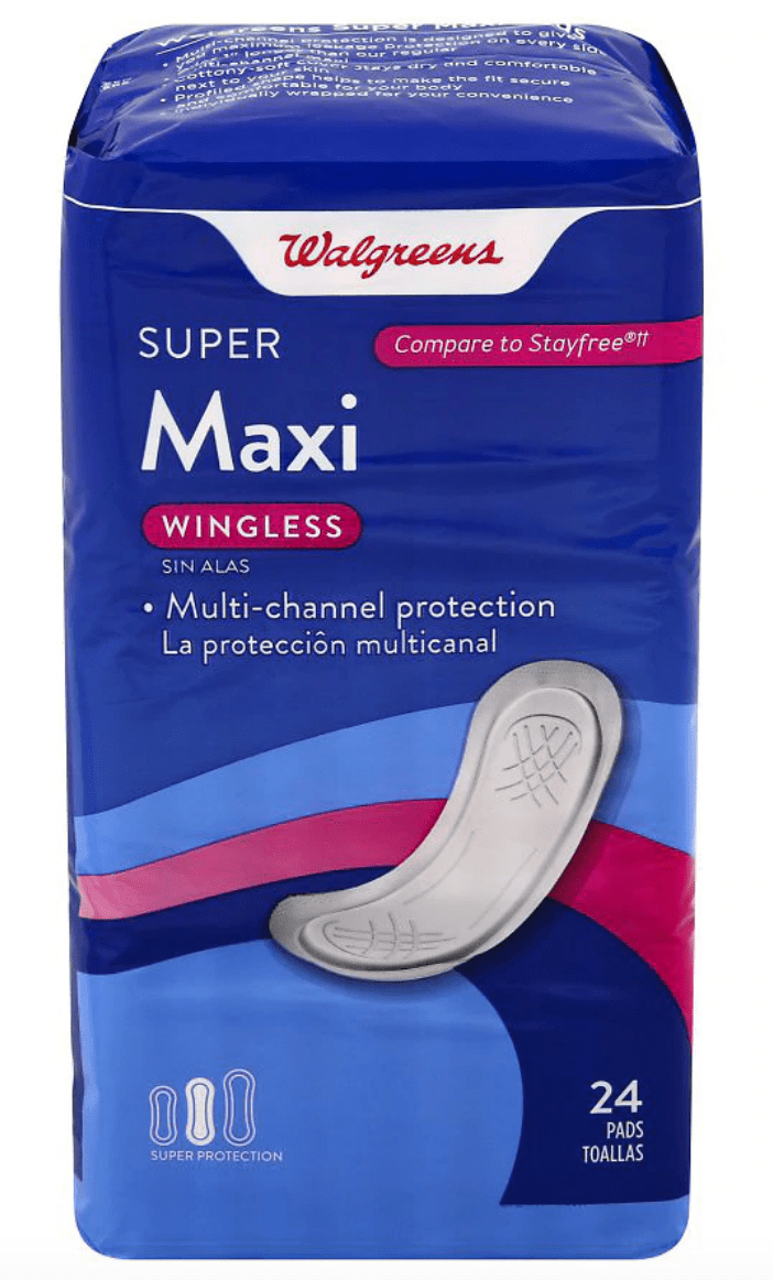 walgreens pads