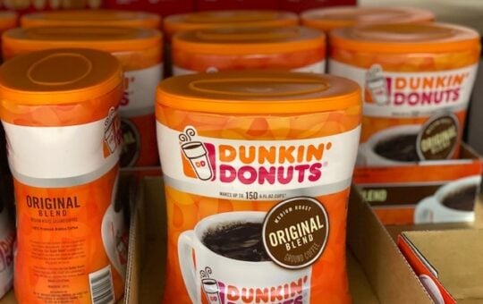 dunkin ground canister