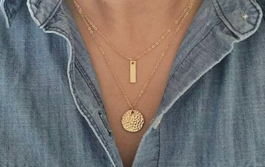 layered necklace