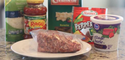 Pasta Bake Ingredients