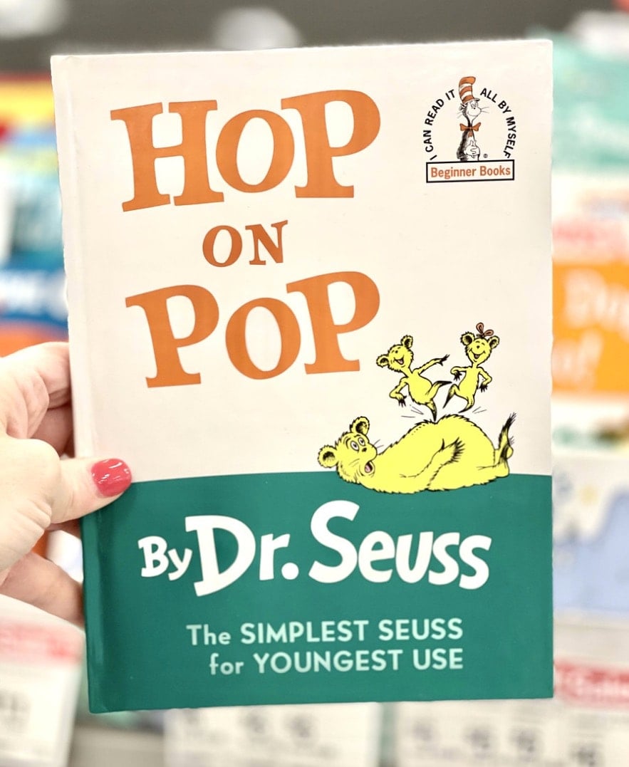 Dr. Seuss Book Hop on Pop dr. seuss