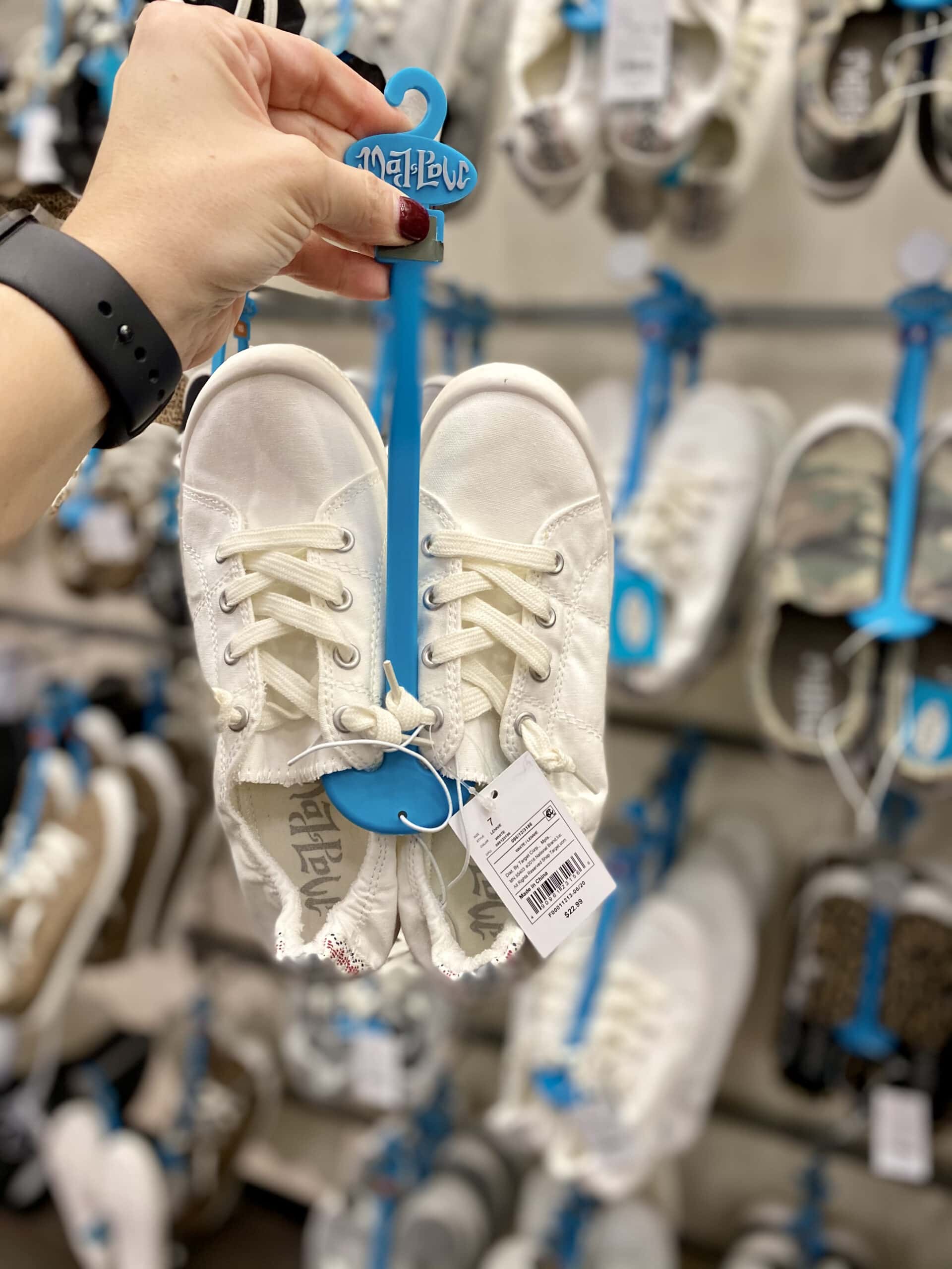 mad love canvas shoes 