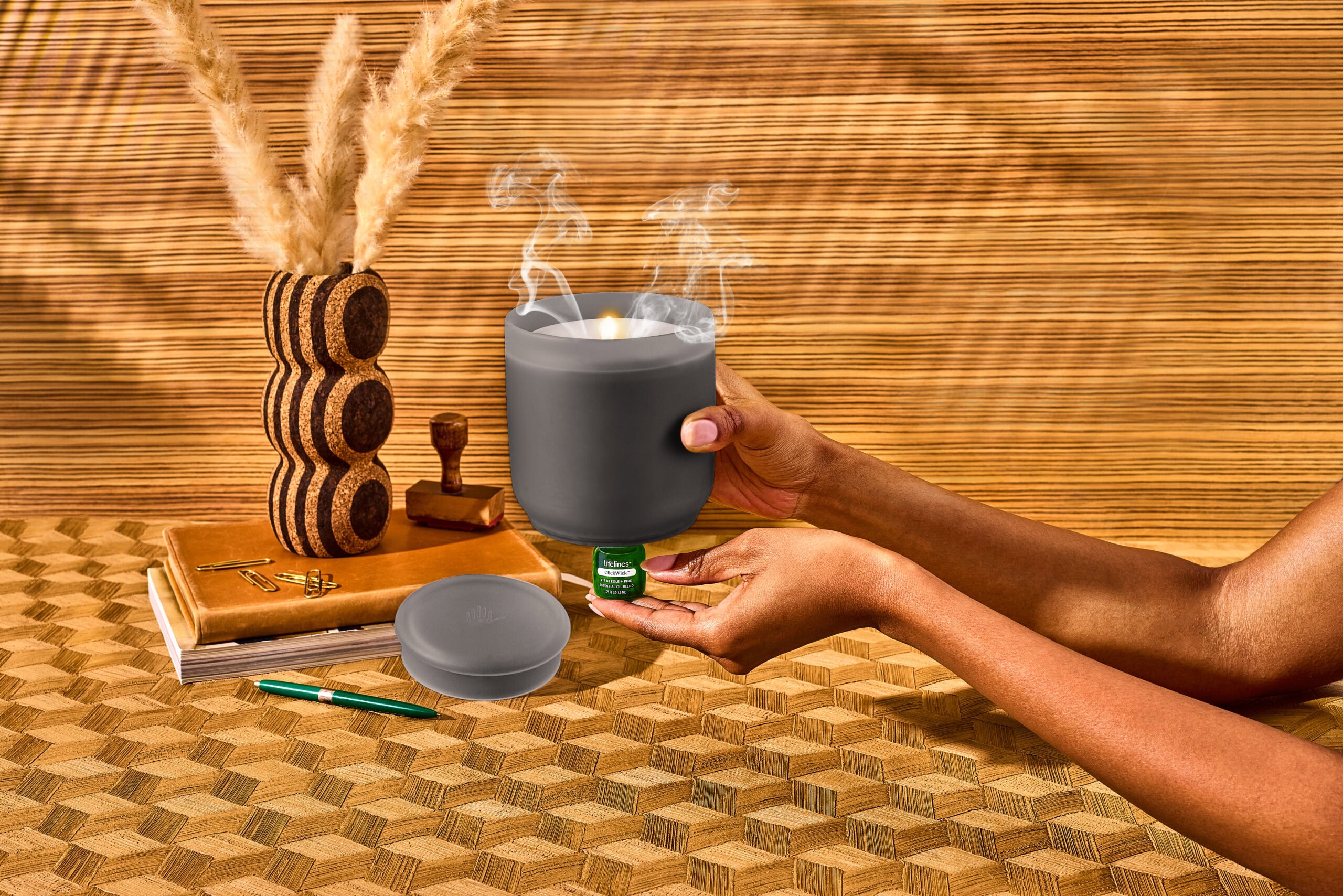 aromatherapy candle
