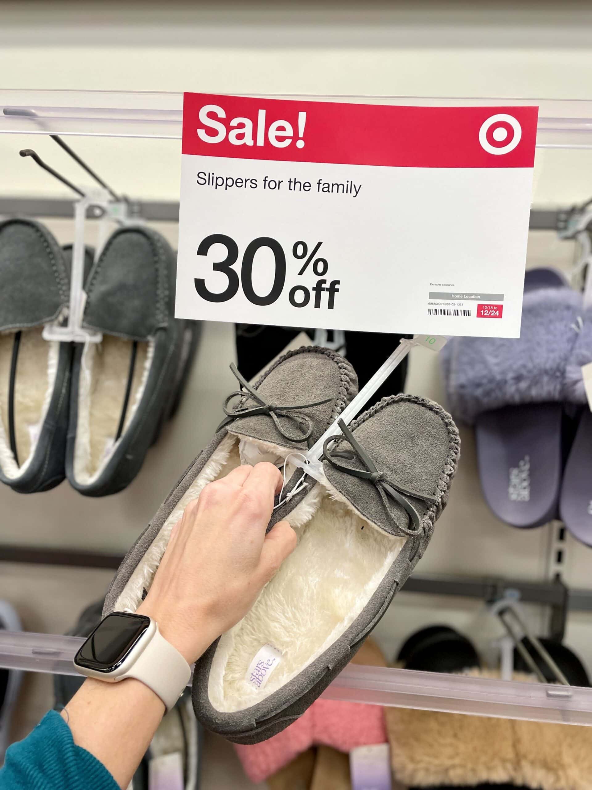 target slippers