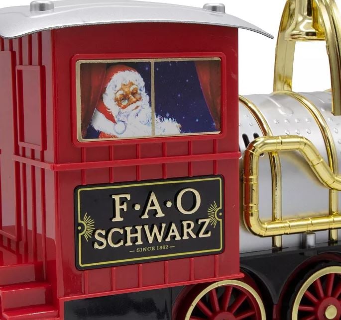 Train Set with Santa