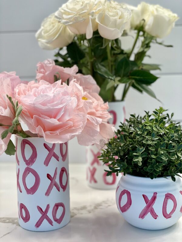 Dollar Tree Valentine Vase