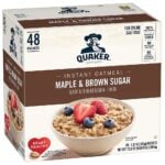 quaker maple brown sugar oatmeal