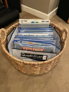 board game storage