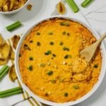 easy buffalo chicken dip
