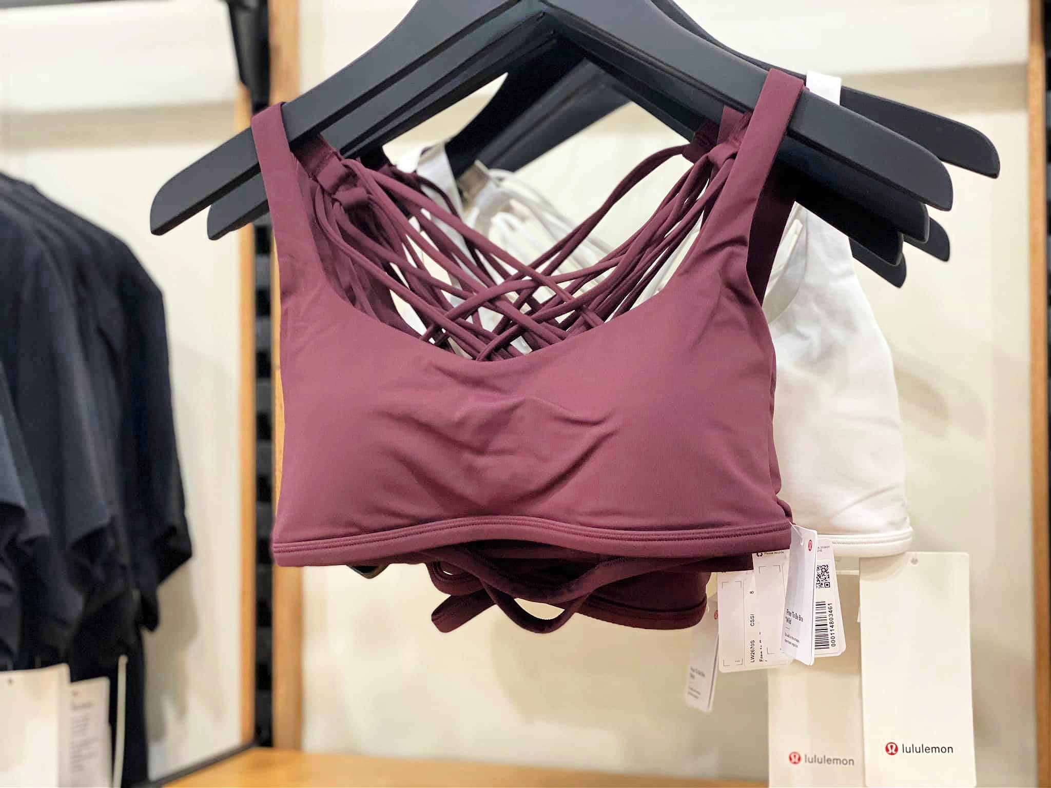 lululemon sports bra