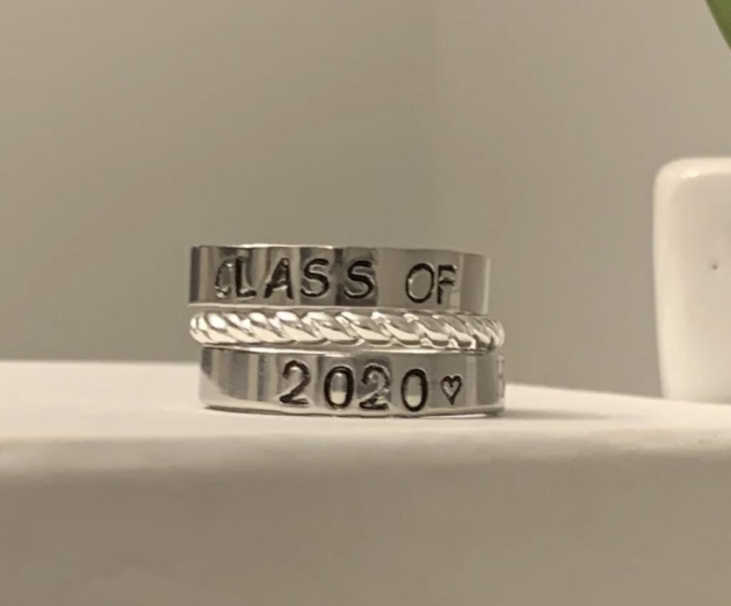 stackable class ring