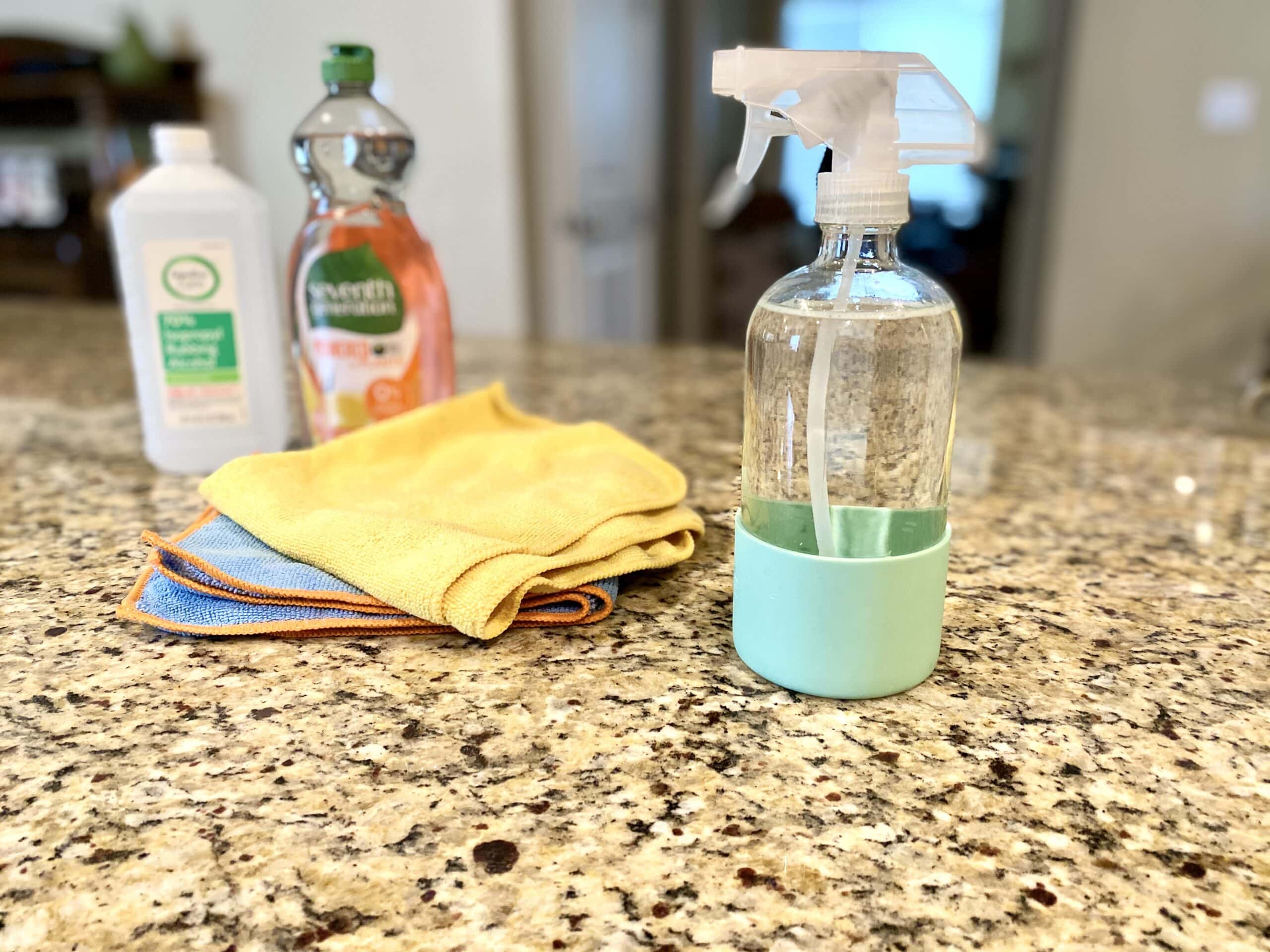 DIY Granite Countertop Cleaner (Make Your Counters Sparkle for WAY Less