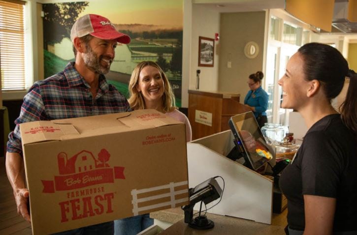 Easter Dinner Delivery from Bob Evans