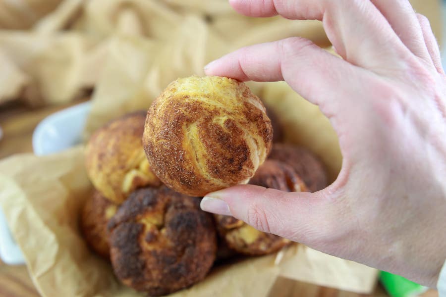 resurrection rolls - marshmallow Easter recipe for kids 