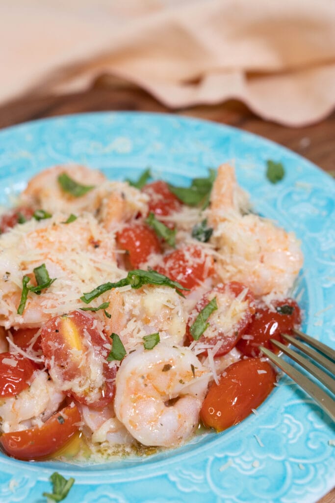 Tuscan Shrimp Foil Packets
