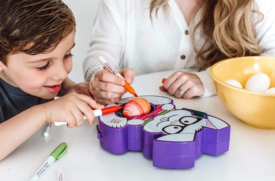 eggmazing machine for egg decorating