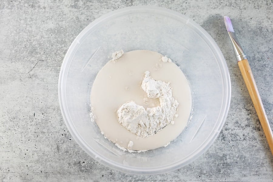 how to make chalk paint mixing ingredients