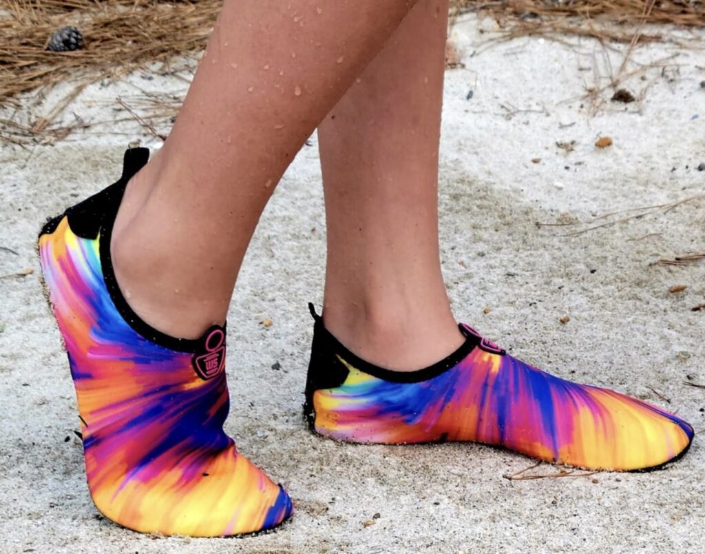 neon water shoe