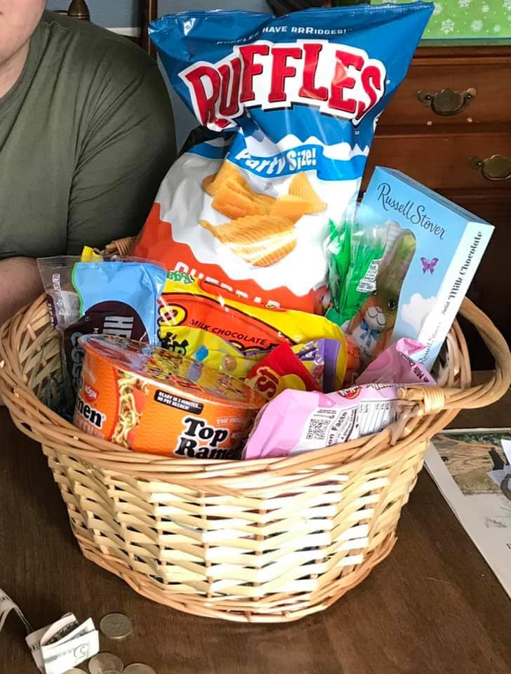 teen boy easter basket 