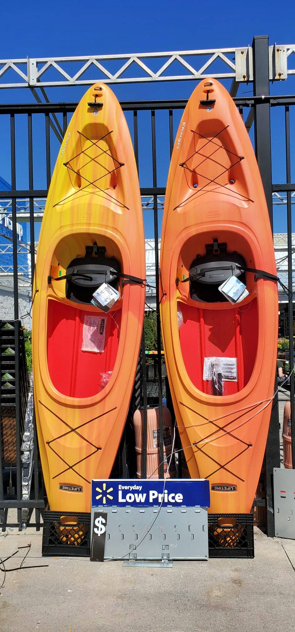 Walmart Kayak on sale 