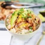 Cilantro Lime Chicken Bowls