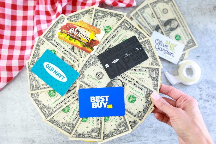 Graduation Gift Idea with Pizza Box 