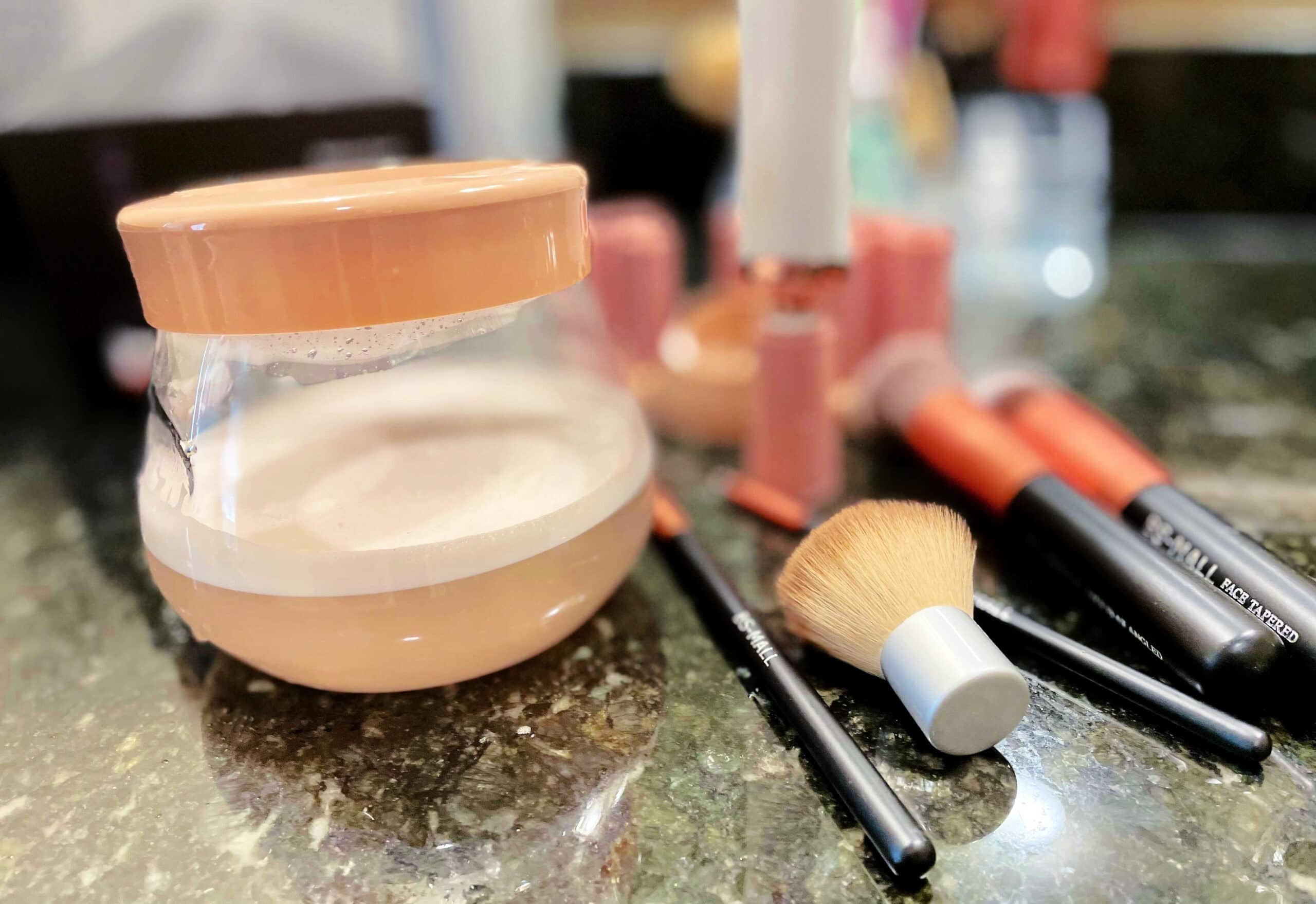makeup brush cleaner