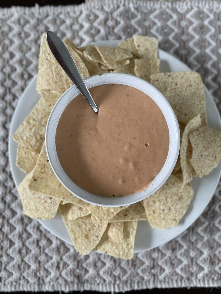 Cheese Dip with Chips