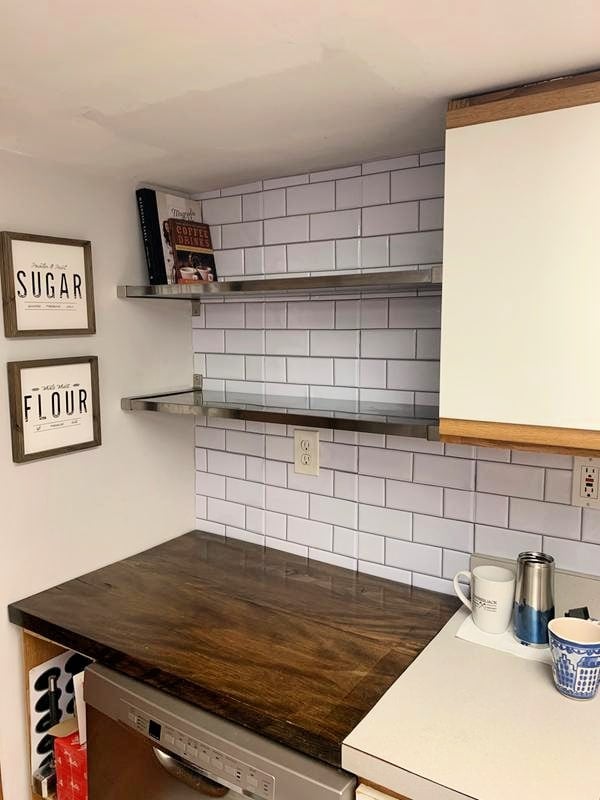 dollar tree backsplash