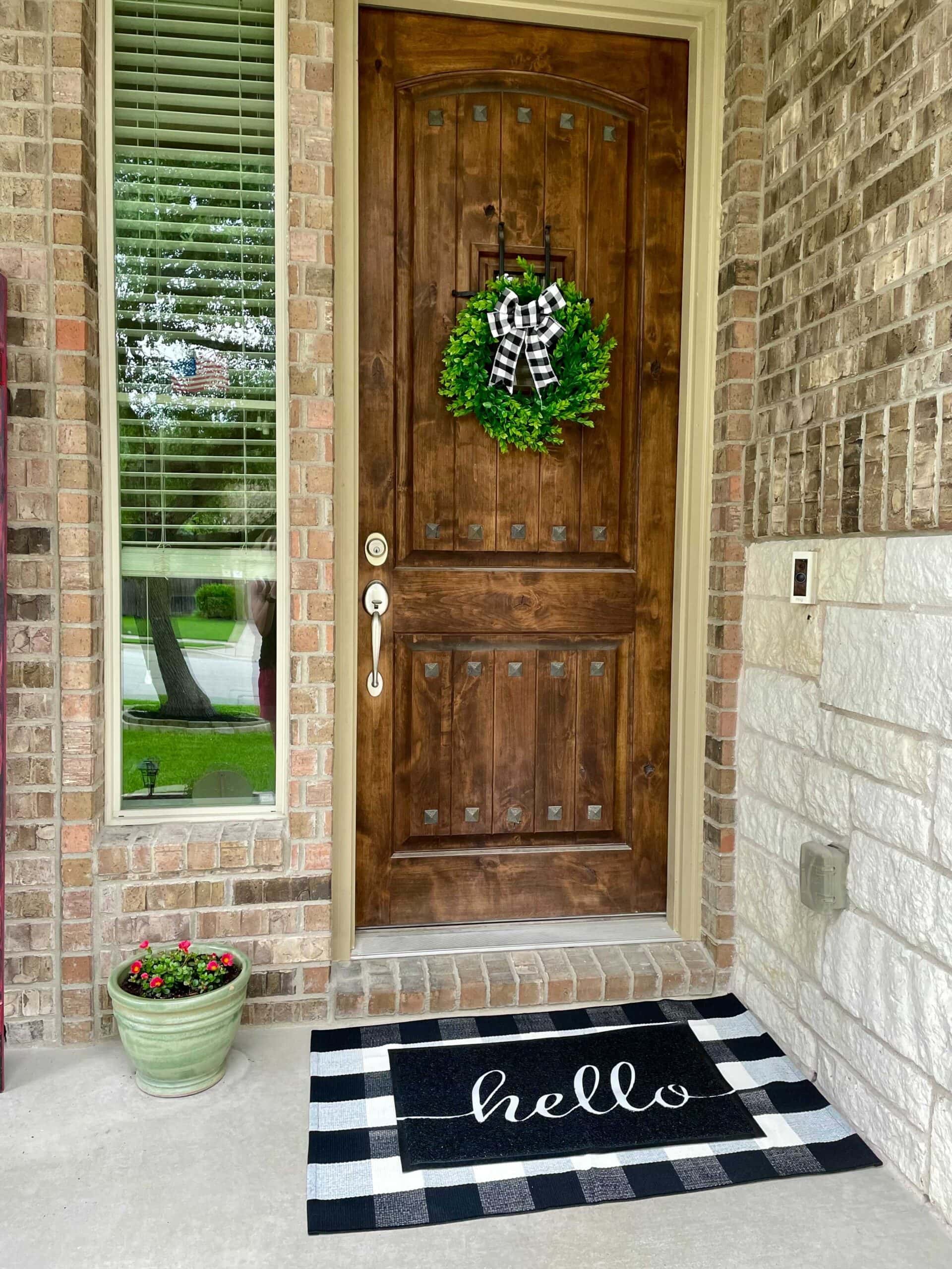 door mat