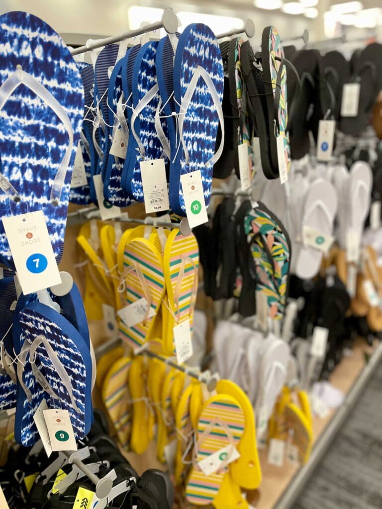 target flip flops