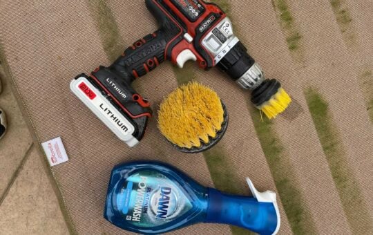 how to clean patio furniture cushions