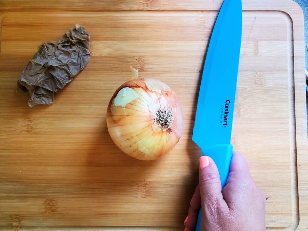 How to Cut an Onion without Crying