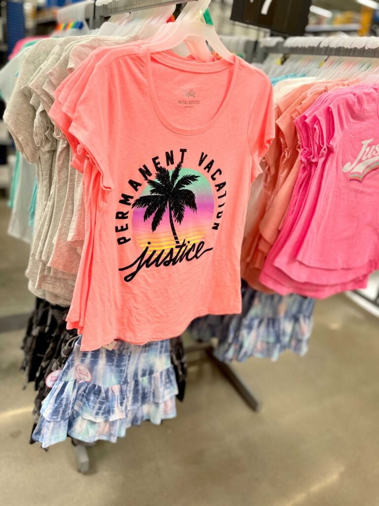 justice-tees clothes for back to school
