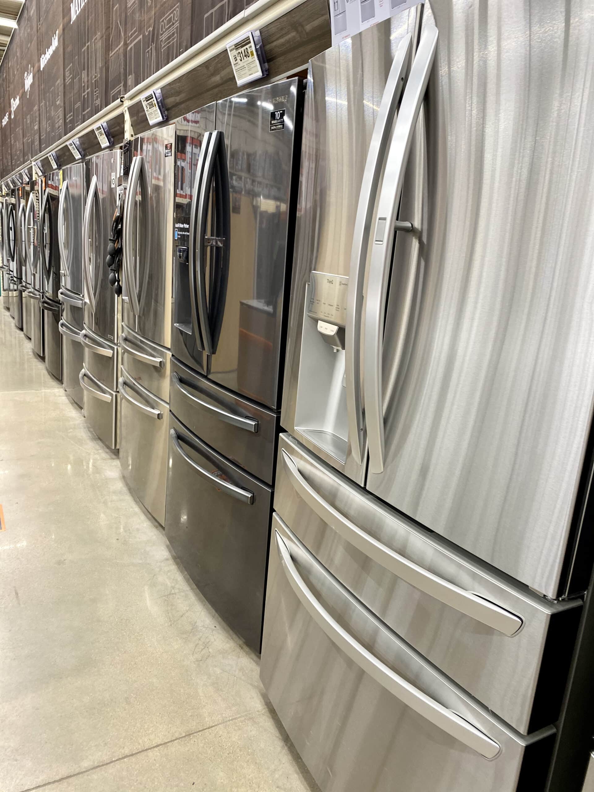 refrigerators - scratch and dent appliances