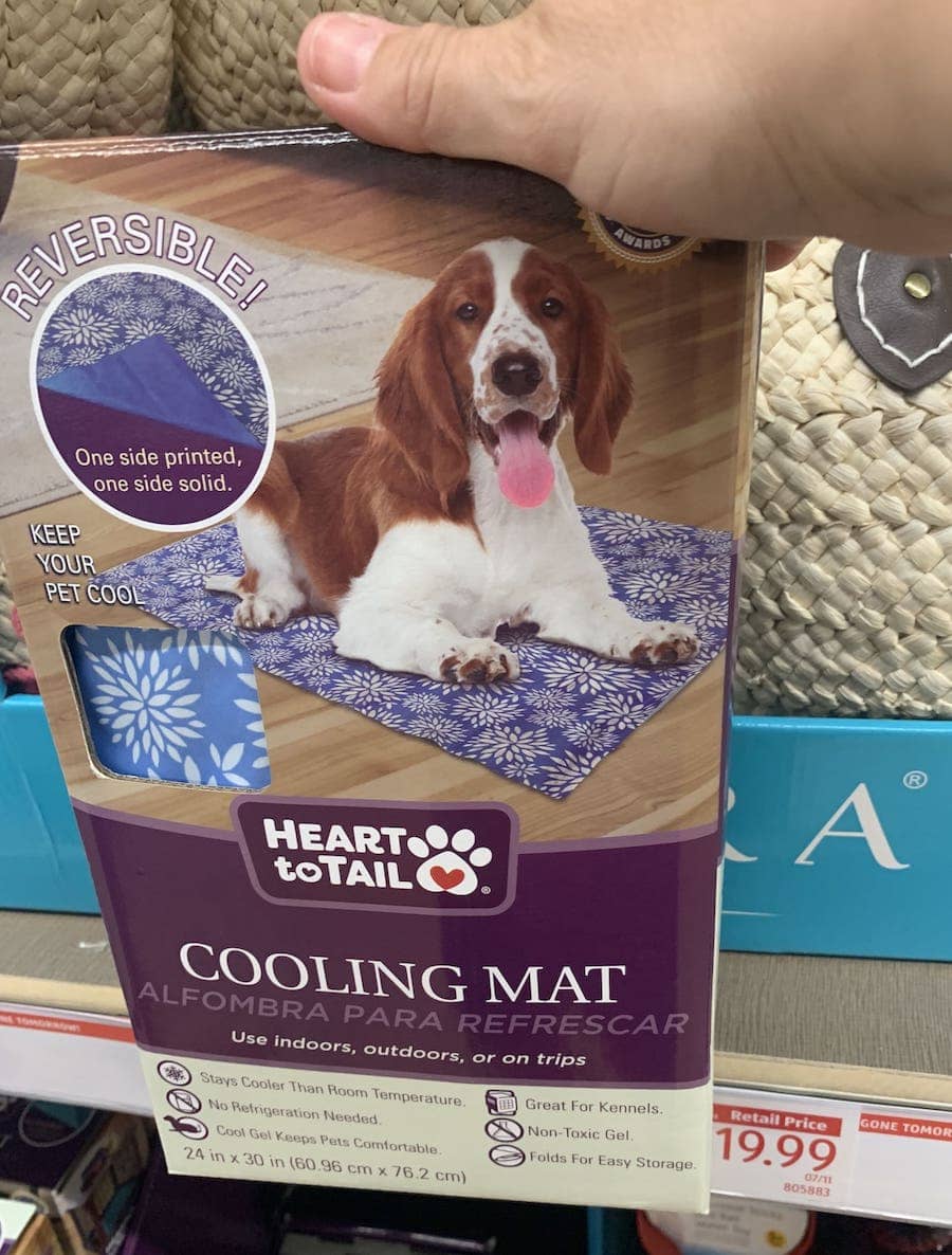 aldi pet cooling mat