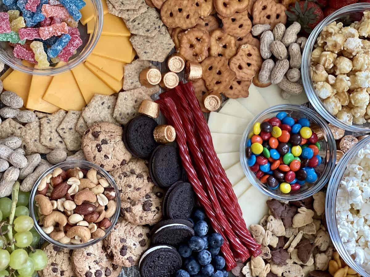 kids snack board